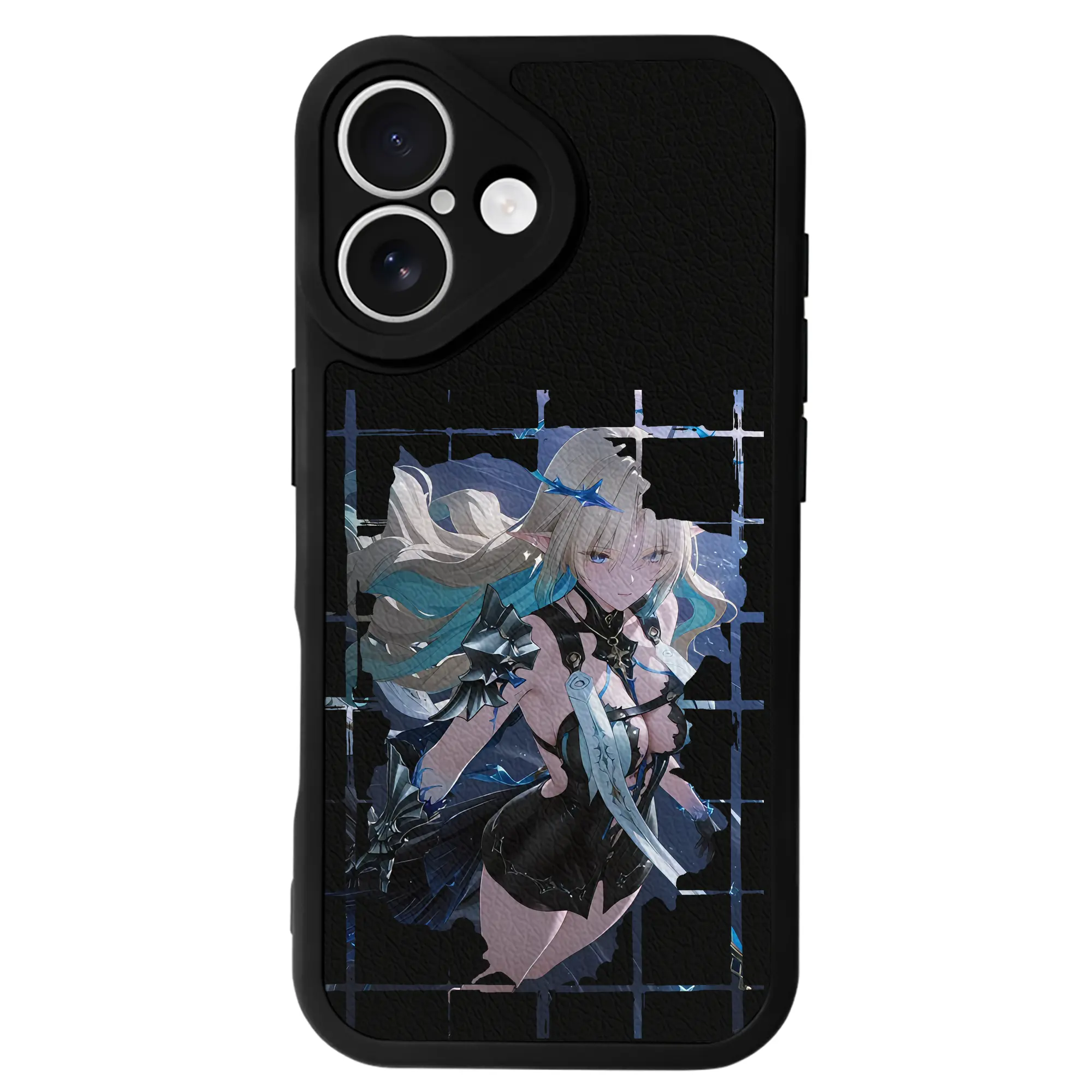 鳴潮 グッズ カルテジア - IPhone 16シリーズ対応 ・ シリコンスマホケース ・ レザー調 ・ 高精度フィット ・ 耐衝撃 ・ ワイヤレス充電対応 ・ 精密カット